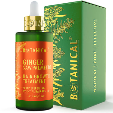 Hair Growth Treatment - Ginger & Saw Palmetto - Scalp Energizing